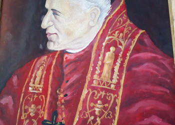 Obraz ręcznie malowany (z 1979 roku) - Papież Jan Paweł II