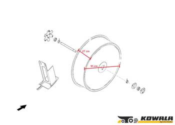 Claas Trion - kosz chłodnicy, obrotowy, kombajn zbożowy