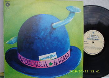 Jazz LP Winyl; ASOCJACJA HAGAW--MANHATAN, MUZA SX 1989 , 1986 rok,
