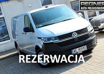 Volkswagen Transporter Długi 150KM Kamera LED SalonPL FV23% Parktronik And…