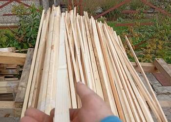 Listewki 2,5cmx2cmx2,4m w paczce 15sztuk