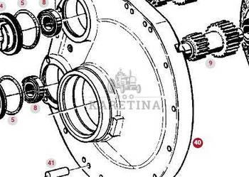 Fendt Favorit 514 Pokrywa Skrzyni Biegów CZĘŚCI 514100150021