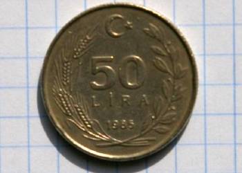 50 LIRA 1985 ROK - TURCJA