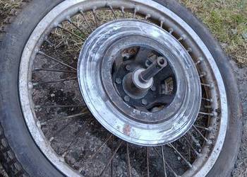 Przednie koło mz 251 z tarczą
