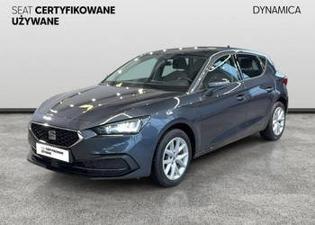 Seat Leon VAT 23% Style 1.0TSI 110KM M6 2022/23 r., Salon PL, Serwis ASO I…