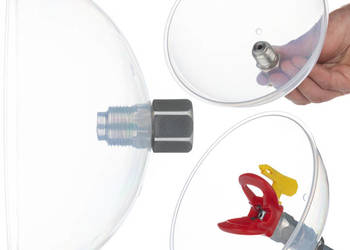 Osłona Przeciwrozbryzgowa do Pistoletu | Gwint 7/8”, Przezroczysta