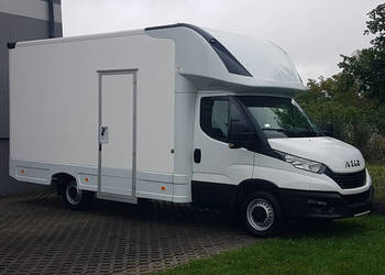 Iveco Daily KONTENER NISKOPODŁOGOWY 4,43x2,23x2,42 SKLEP BAR FOODTRUCK KAM…