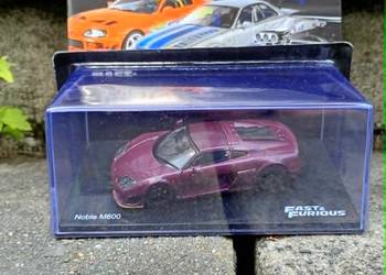 NOBLE M600 Szybcy i wściekli model 1/43 Deagostini fast furious nowy