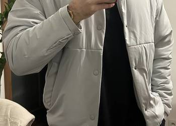 Kurtka Zara bomberka zimowa jesienna wiatrówka męska vintage pilotka bluza