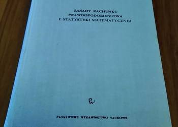 Zasady rachunku prawdopodobieństwa i statystyki matematycznej Jerzy Neyman