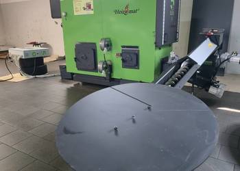 Piec na Trociny Zrębki Płytę MDF HDF Odpady Poprodukcyjne  Heizomat 200 kw Kożuchów