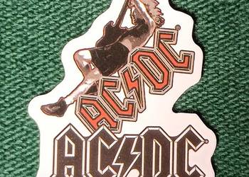 AC/DC naklejka sticker Angus Young z gitarą
