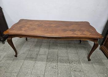 Duży nietypowy stół Ludwikowski rozkładany