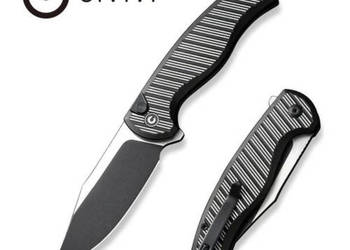 Nóż składany Civivi Stormhowl Black Aluminum, Black Stonewashed/Satin Nitr…