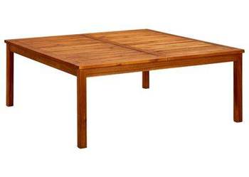 vidaXL Ogrodowy stolik kawowy, 110x110x45 cm, lite drewno akacjo(sku316397)