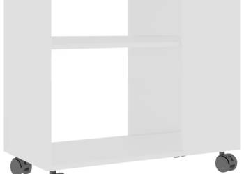 vidaXL Stolik boczny, biały, 70x35x55 cm,(SKU:802120)