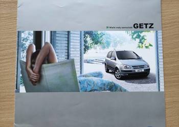 Prospekt broszura reklama Hyundai Getz