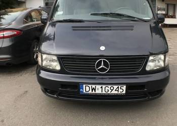 Mercedes Vito V-klasa w638 7 osób skórzane fotele manualna