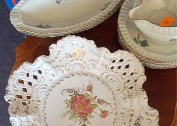 Wspaniała Patera, ażury. Italy. 1930.  W  kolorze ecru