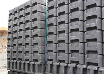 Stopa PCV lekka do ogrodzenia budowlanego | Nowe | Producent | lekka |