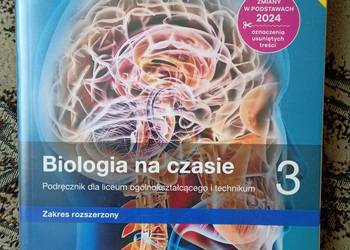 Nowa biologia na czasie 3 edycja 2024