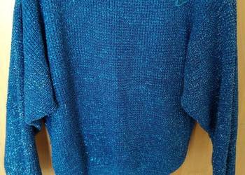 Sweter kobalt rozm. uniwersalny
