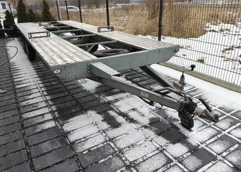 LAWETA BORO 16R_8,5m_3500kg DMC_AL-KO_NOWE OPONY R14_MAŁO UŻYWANA_BEZ NAJMU