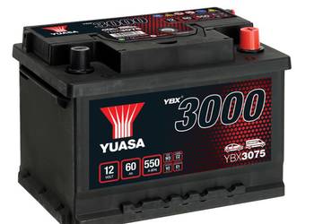 Akumulator 60Ah 550A Yuasa Standard 12V Prawy Plus