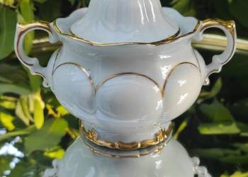 SONNENBERGER PORZELLAN 
zdobiona w 
BAUER & LEHMAN, KAHLA, Niemcy 
Bogato z