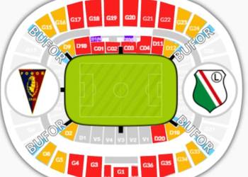 Bilety Legia Pogoń Finał Pucharu Polski WARSZAWA