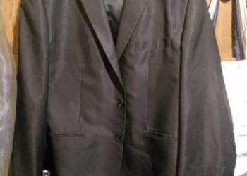 Garnitur męski czarny rozmiar 182/112/100