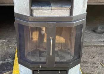 Niepowtarzalny kominek z naturalnego steatytu