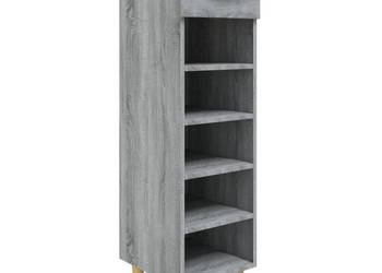 Szafka na buty szary dąb sonoma 30x35x105 cm WM-817562