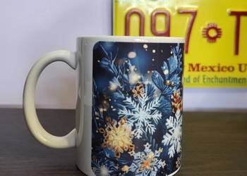 Foto kubek, gadżet reklamowy, prezent świąteczny, Mikołaj, Boże Narodzenie