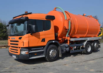 Scania P 320 ASENIZACYJNY TYLKO 157 847 km SZAMBIARKA NOWA BECZKA 20 m³ TRZ