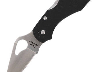 Nóż składany Spyderco Byrd Robin 2 G-10 Black, Plain (BY10GP2)