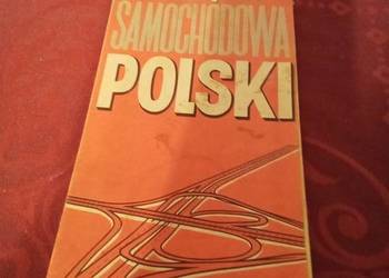 Mapa samochodowa polski 1980