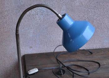 Stara lampka warsztatowa, biurkowa PRL