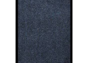 vidaXL Wycieraczka, prążkowana, niebieska, 80 x 120 cm(SKU:331612)