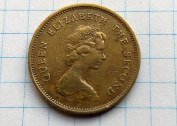 50 CENTÓW ( FIFTY CENTS ) 1977 ROK - HONG KONG