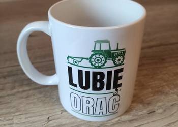 Nowy kubek "Lubię Orać" 330 ml porcelana Prezent Rzeszów