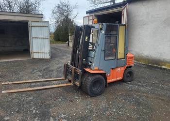 Wózek widłowy Toyota 5FG 25 udźwig 2.5t przesuw boczny 1995r diesel widlak