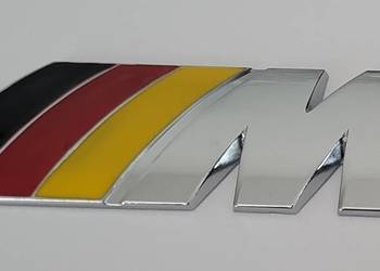 NOWE logo klejane M Power mpower znaczek emblemat