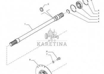 New Holland T6010 Wałek 47134578