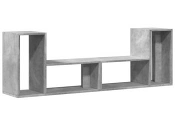 Szafki pod telewizor 2 szt. szarość betonu 75x30x50 cm WM-840789