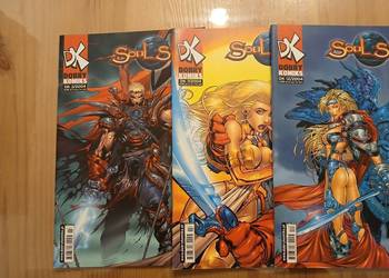 Soul Saga 1-3 komplet Dobry komiks 2004r Soul Saga 1-3 komplet Dobry komiks 2004r
