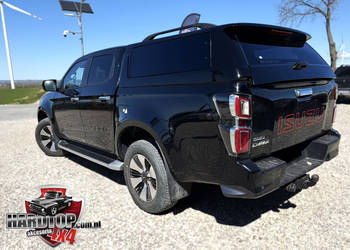Zabudowa paki Hardtop Isuzu D-Max 2020+  Szyby uchylne