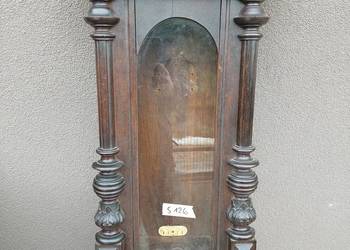 S126 Skrzynia obudowa starego zegara szafka witrynka kapliczka