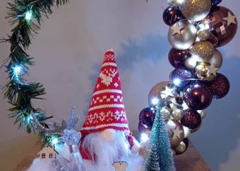 Stroik Bozonarodzeniowy na Plastrze Drzewa