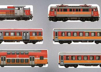 Magnesy kolejowe Zestaw 6 sz. "Polregio" - Magnesiki-Kolejowe.pl